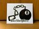 NICETY vinyl sticker (8ball)