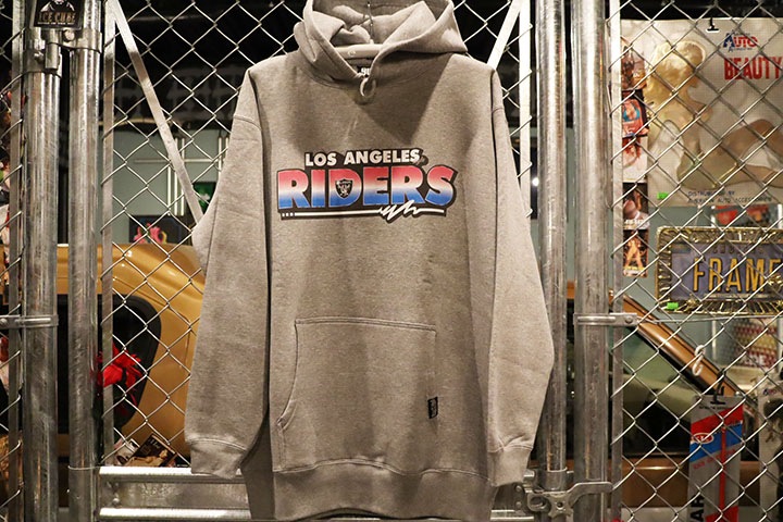 OSSANTHEHOOD pullover hood (riders) / heather gray