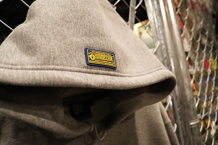 OSSANTHEHOOD pullover hood (riders) / heather gray
