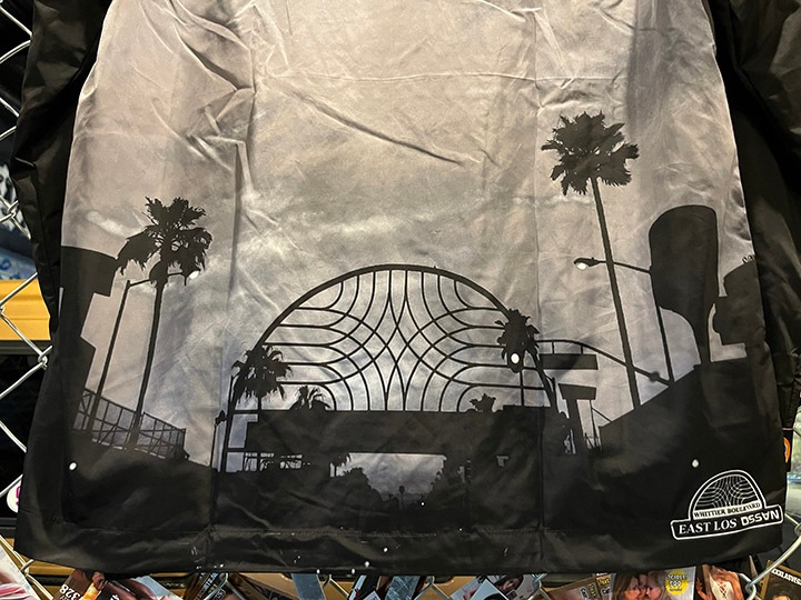 OSSANTHEHOOD nylon zip jacket (eastlos)/ black