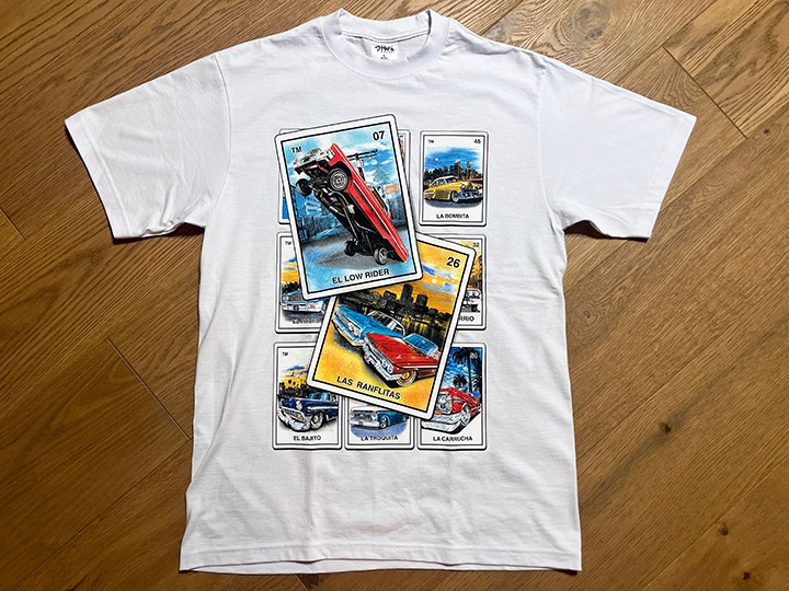 lowrider loteria Tshirt / white