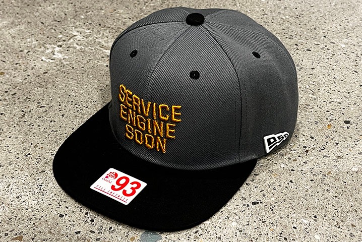 OSSANTHEHOOD snapback cap (soon) / balck x gray