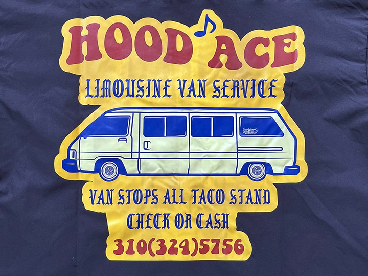 OSSANTHEHOOD coach jacket (limo) / black x yellow