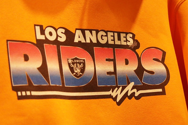 OSSANTHEHOOD pullover hood (riders) / orange