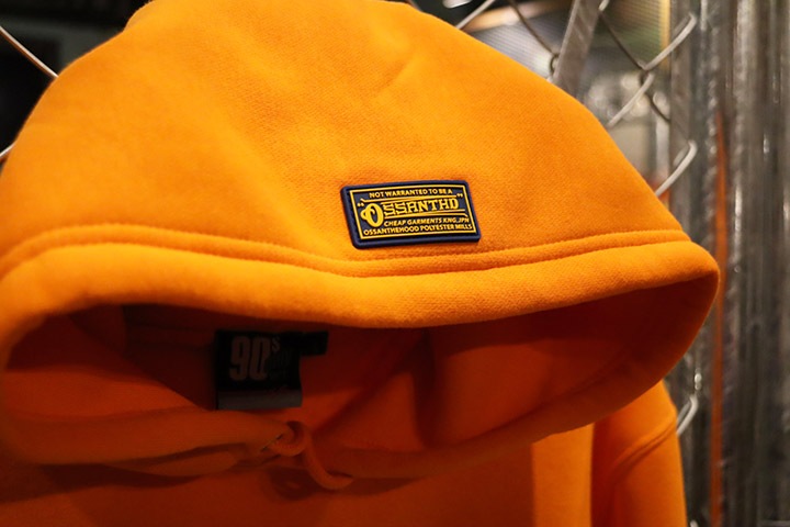 OSSANTHEHOOD pullover hood (riders) / orange