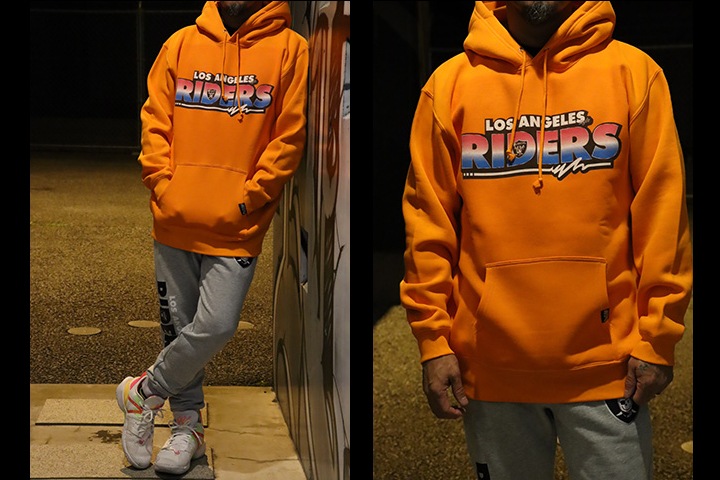 OSSANTHEHOOD pullover hood (riders) / orange