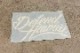 DEFEND HAWAII cutting sticker/ white