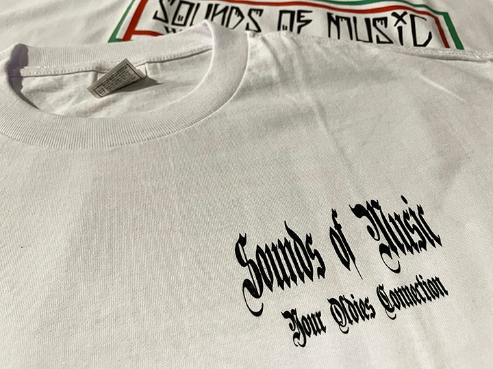 SOUNDS OF MUSIC East Los Tshirt / white