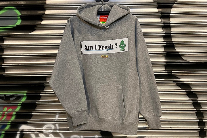 OSSANTHEHOOD 12oz. pulloer hood (amifresh) / gray