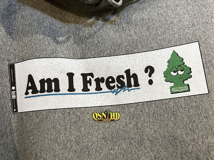 OSSANTHEHOOD 12oz. pulloer hood (amifresh) / gray