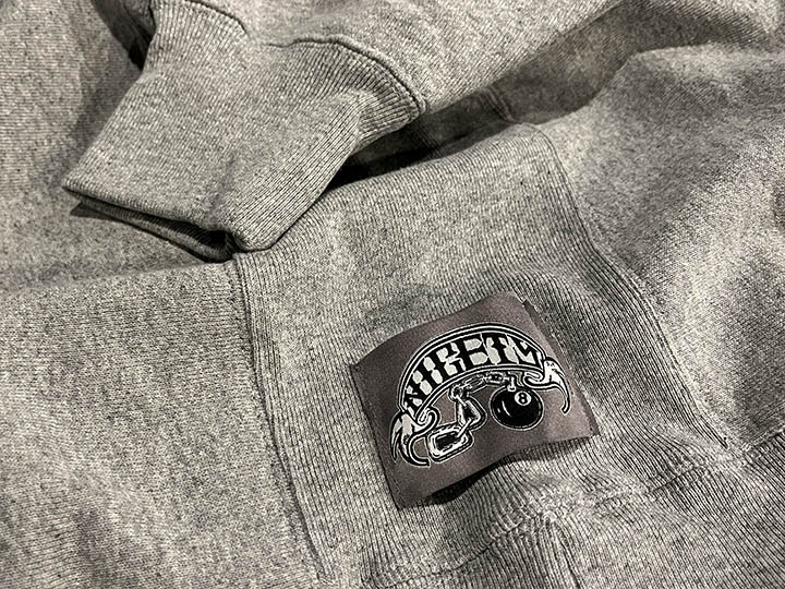 OSSANTHEHOOD 12oz. pulloer hood (amifresh) / gray