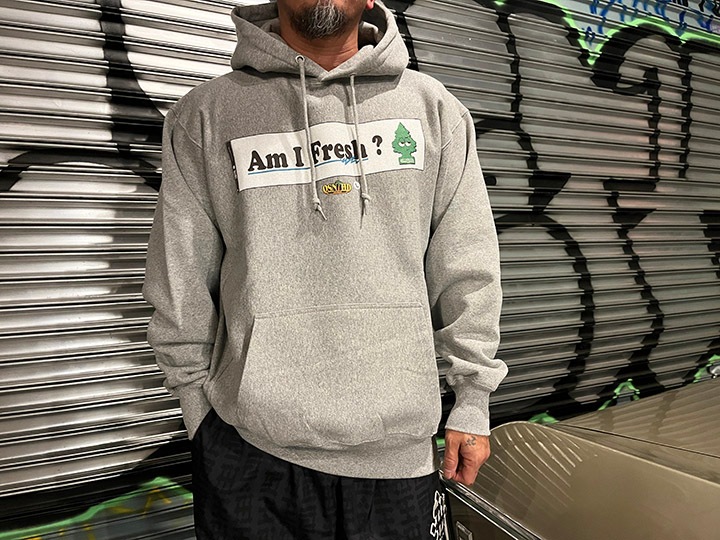 OSSANTHEHOOD 12oz. pulloer hood (amifresh) / gray