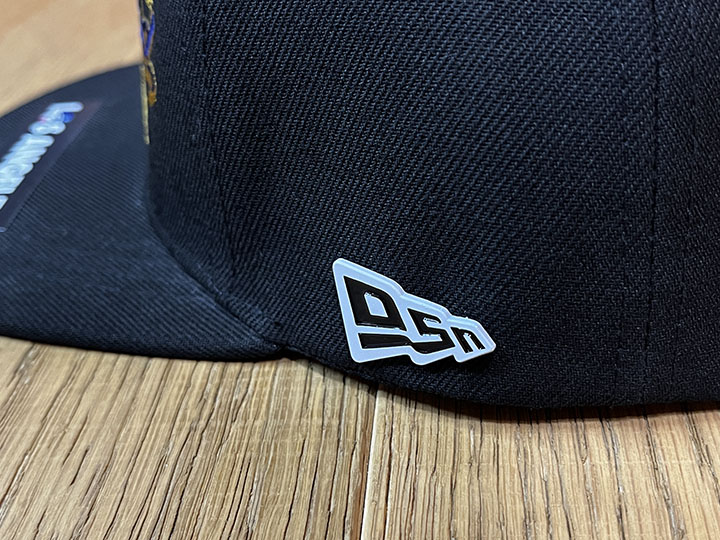 OSSANTHEHOOD snapback cap (dedicated) / black x blue