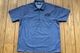NICETY denim 1/4zip shirt (8ball) / blue indigo 