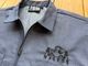 NICETY denim 1/4zip shirt (8ball) / blue indigo 
