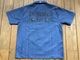 NICETY denim 1/4zip shirt (8ball) / blue indigo 