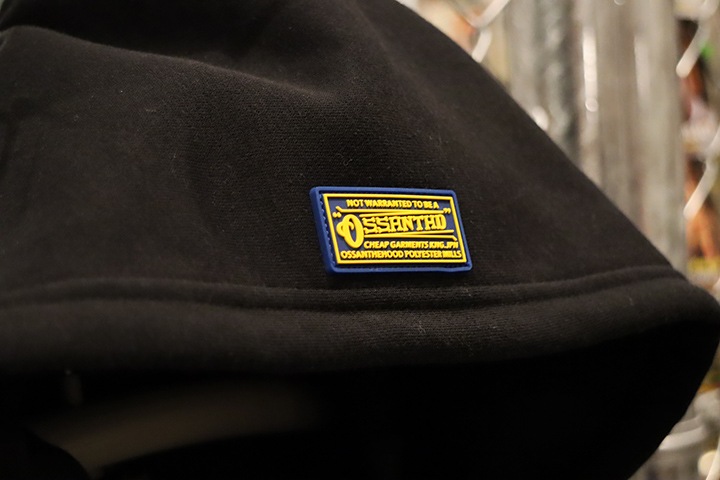 OSSANTHEHOOD pullover hood (nassin) / black