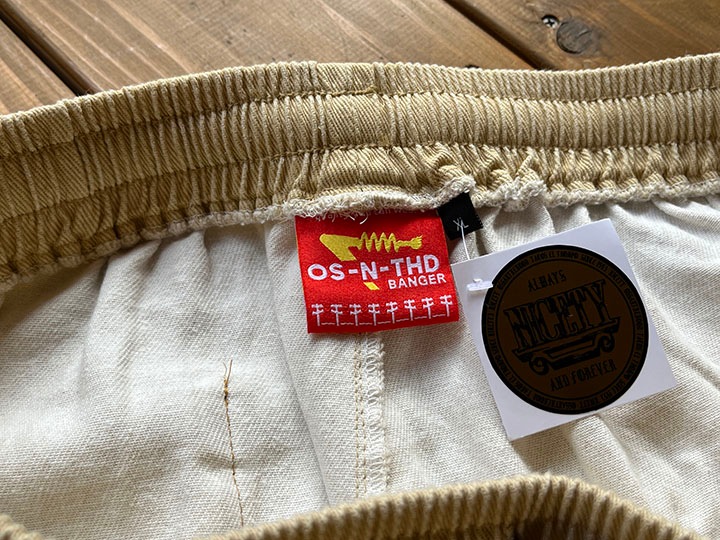 OSSANTHEHOOD buggy denim jogger (og face) / 2 color