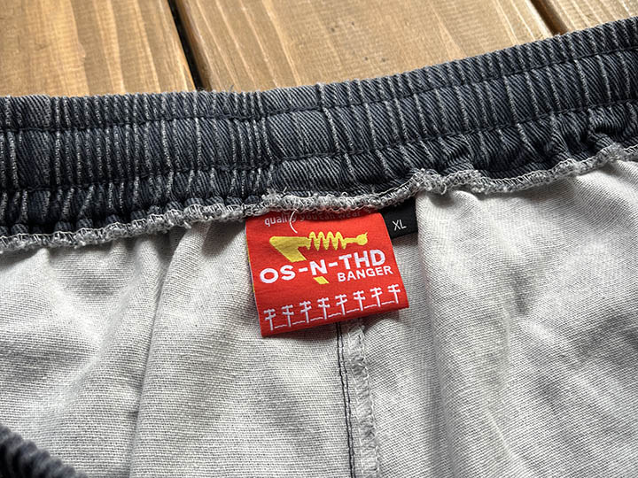 OSSANTHEHOOD buggy denim jogger (og face) / 2 color