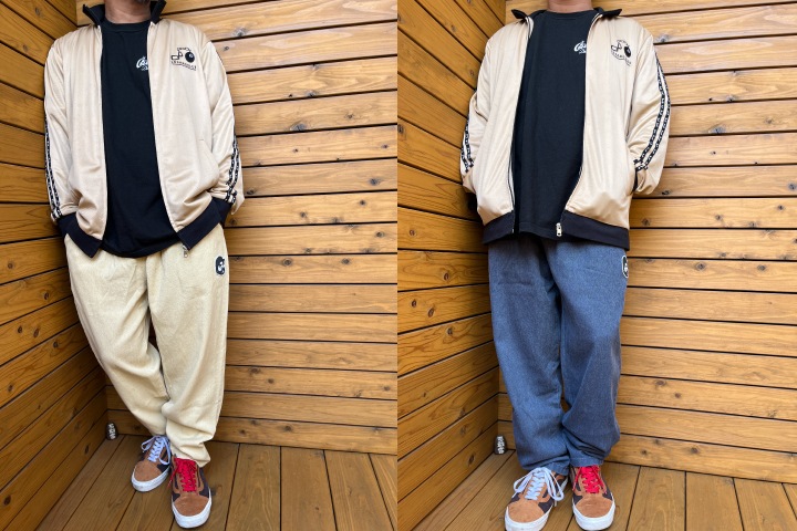 OSSANTHEHOOD buggy denim jogger (og face) / 2 color