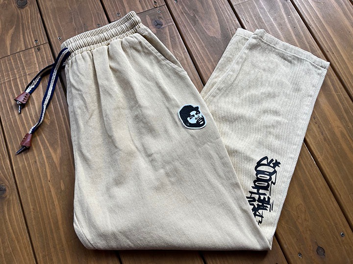 OSSANTHEHOOD buggy denim jogger (og face) / 2 color