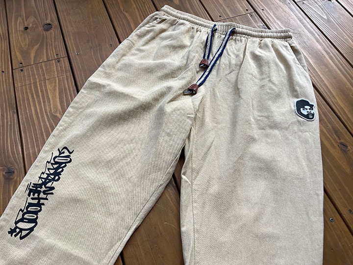 OSSANTHEHOOD buggy denim jogger (og face) / 2 color