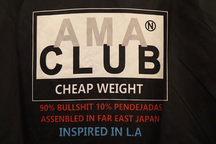 OSSANTHEHOOD nylon zip windbreaker (amalcub) / black & real tree