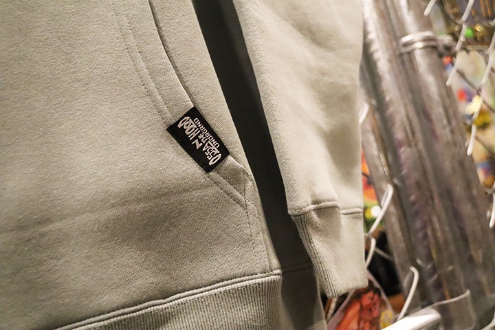 OSSANTHEHOOD pullover hood (nassin) / light green