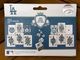 LA DODGERS card & dice set