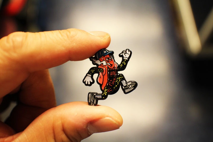 OSSANTHEHOOD hat pins (fosho)