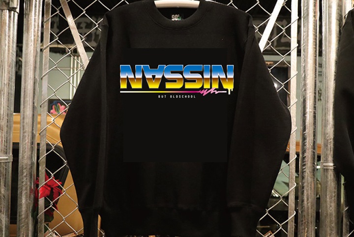 OSSANTHEHOOD crewneck sweat (nassin) / black