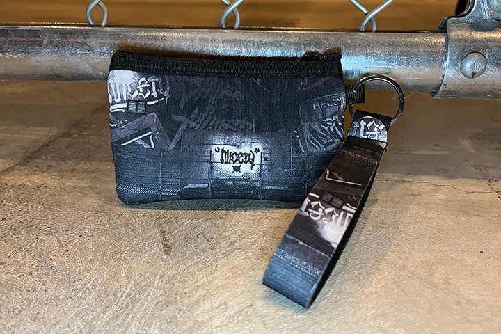 NICETY neoprene zip pouch (nicety) / black