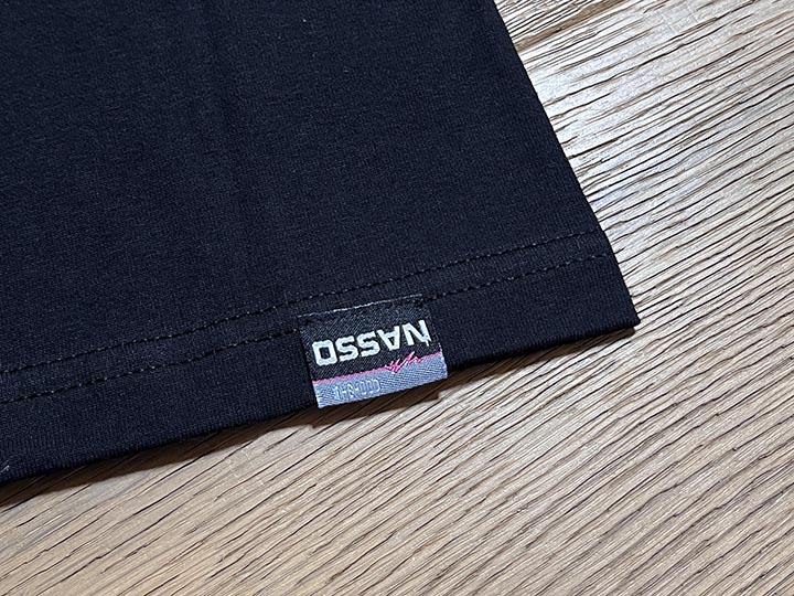 OSSANTHEHOOD Tshirt (tech gold) black