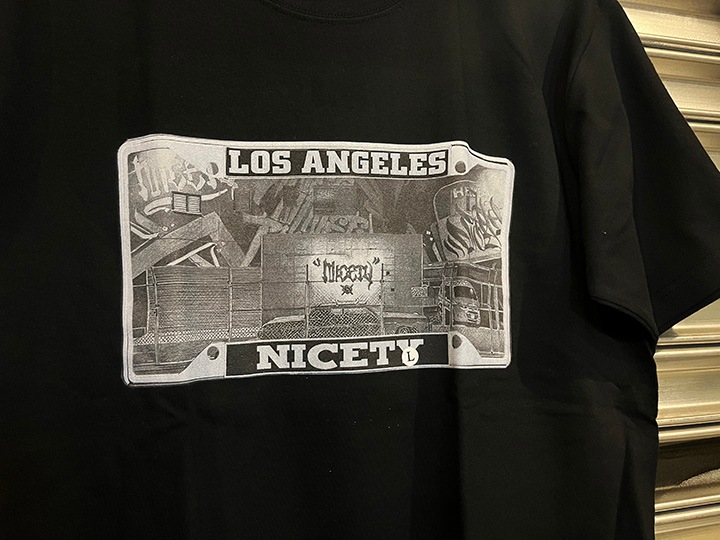 NICETY Tshirt (frame) / black