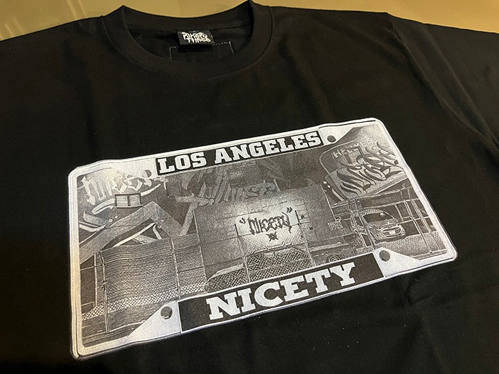 NICETY Tshirt (frame) / black