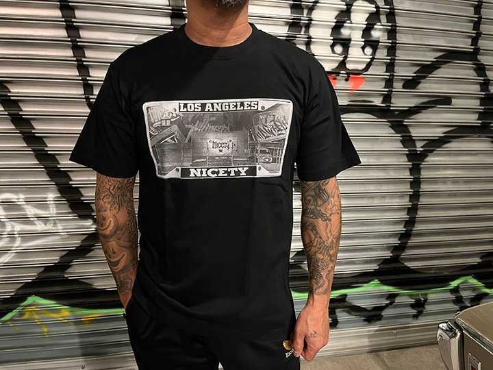 NICETY Tshirt (frame) / black