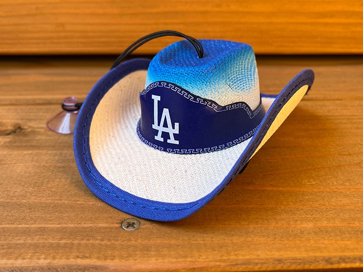 LA DODGERS mini cowboy hat