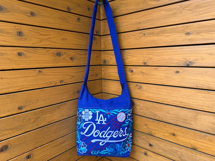 LA handmade zip tote (LA)