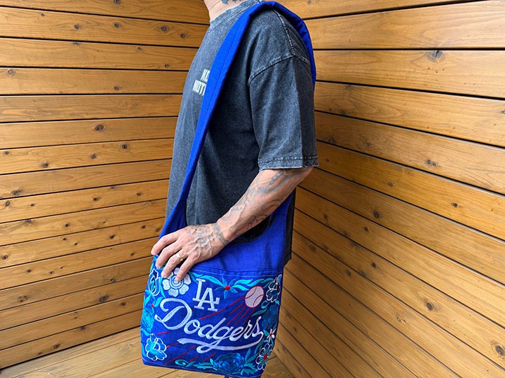 LA handmade zip tote (LA)