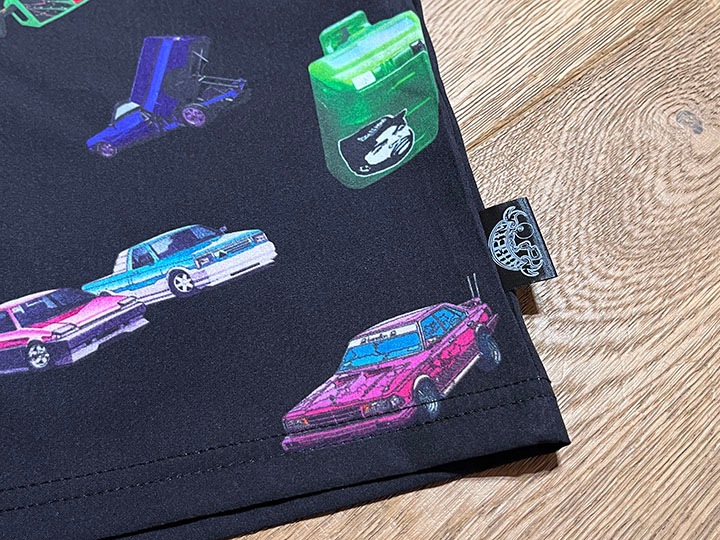 OSSANTHEHOOD Φξ nylon shorts (icons)