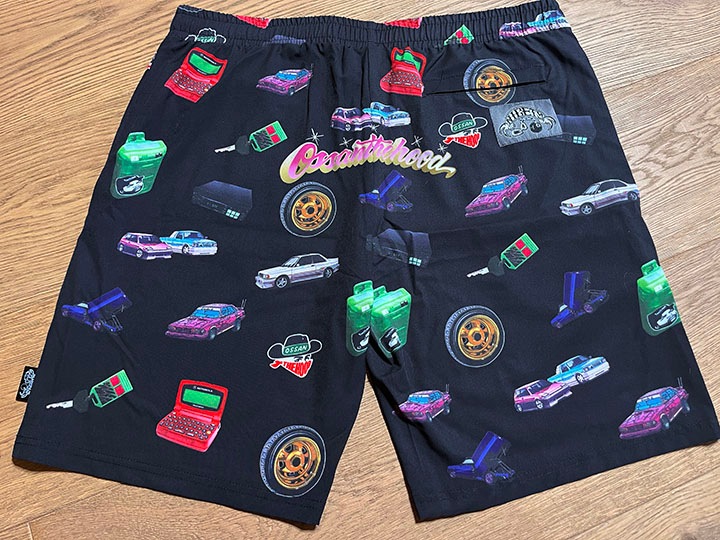 OSSANTHEHOOD Φξ nylon shorts (icons)