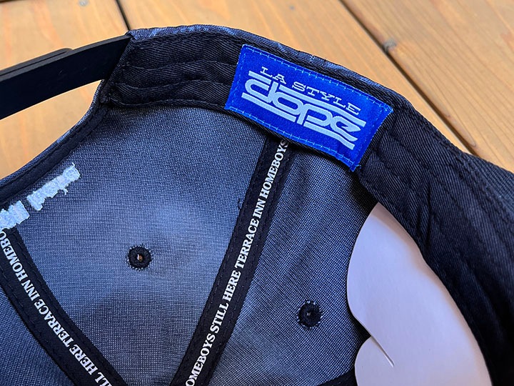 "BACK TO LA" snapback cap 