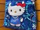 LA handmade zip tote (cat)