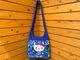 LA handmade zip tote (cat)