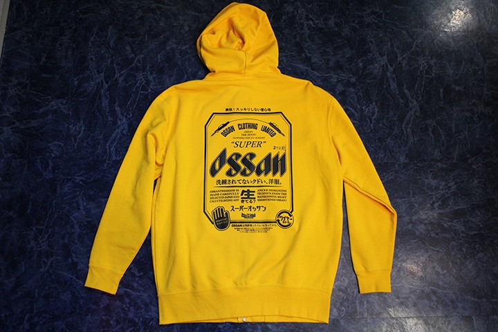 OSSANTHEHOOD zipup hood (superossan) / gold