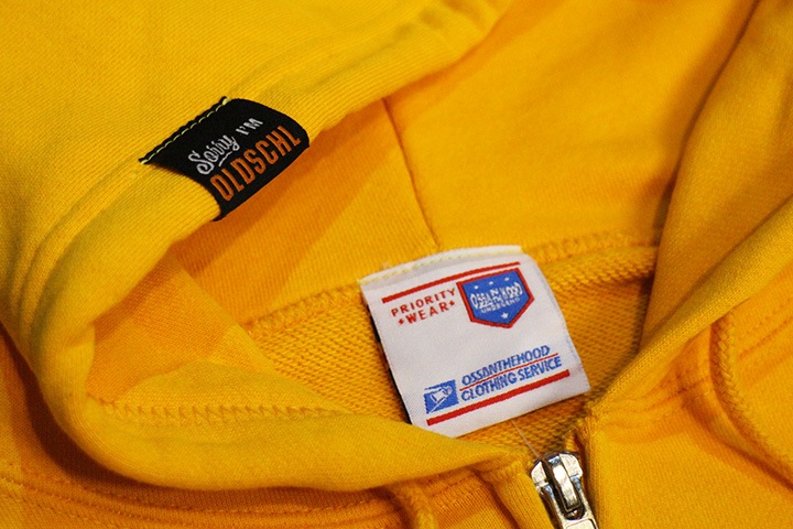 OSSANTHEHOOD zipup hood (superossan) / gold