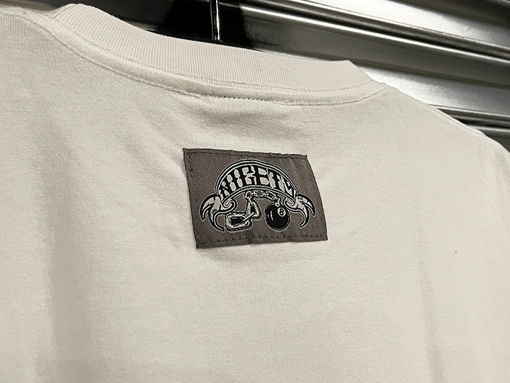 NICETY "SINCE NINETY THREE" Tshirt (blaze) / white