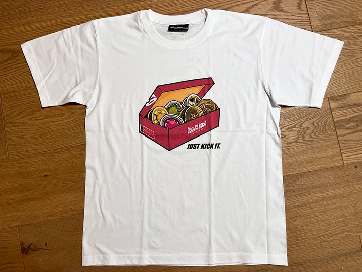 OSSANTHEHOOD Tshirt (justkiciit) / white