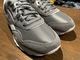 REEBOK classic nylon shoes / gray