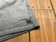 NICETY "SINCE NINETY THREE" cotton short pants / gray washed